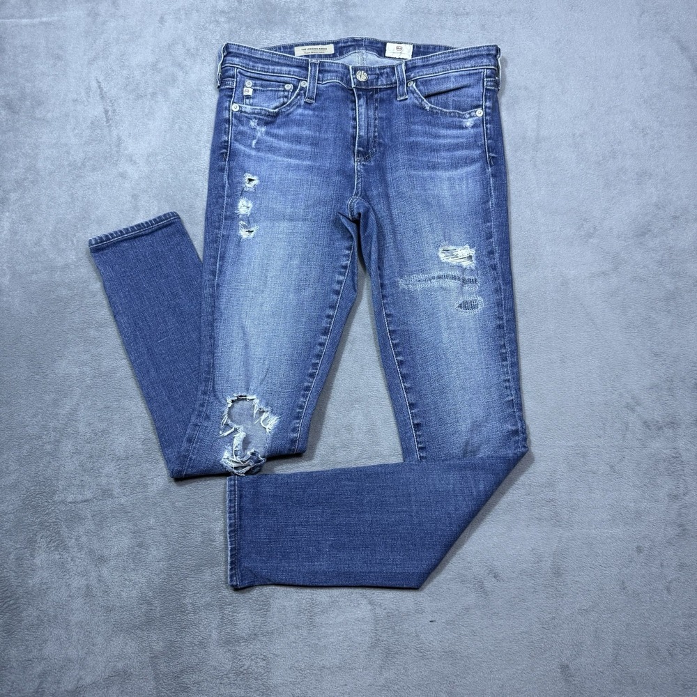 AG Adriano Goldschmied Jeans Womens 27R (27x27) The Jegging Ankle Lowrise USA